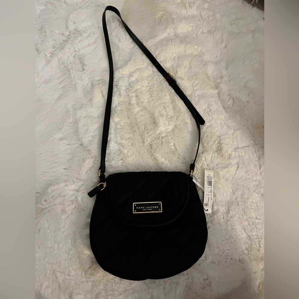 MARC JACOBS Quilted Nylon Mini Messenger
Bag NWT